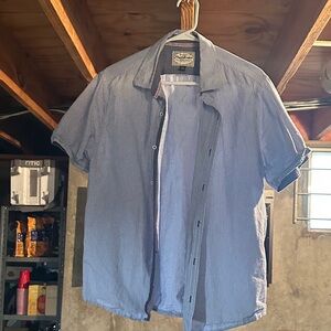 Stylish Blue Button Down Shirt for Men